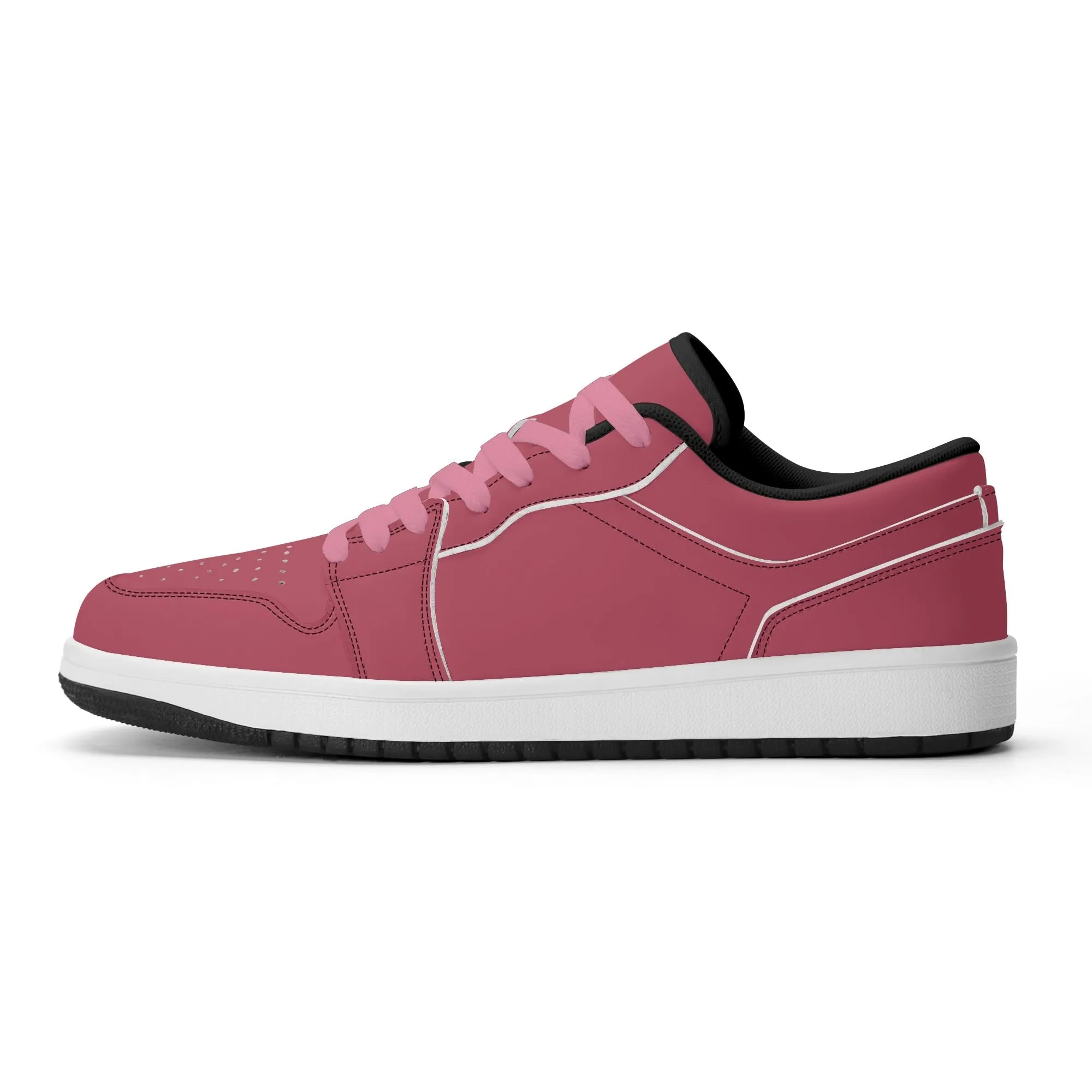 Hippie Pink Low Top Leder Sneaker für Herren