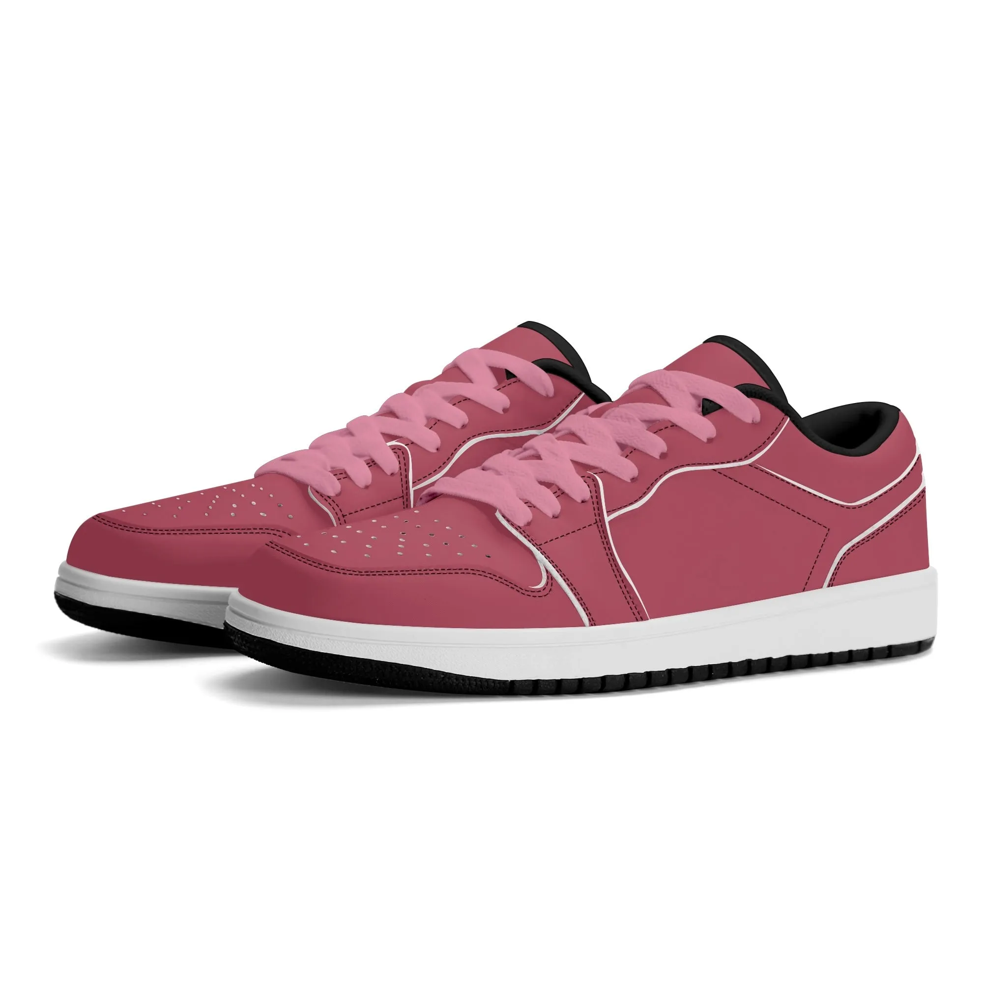 Hippie Pink Low Top Leder Sneaker für Herren