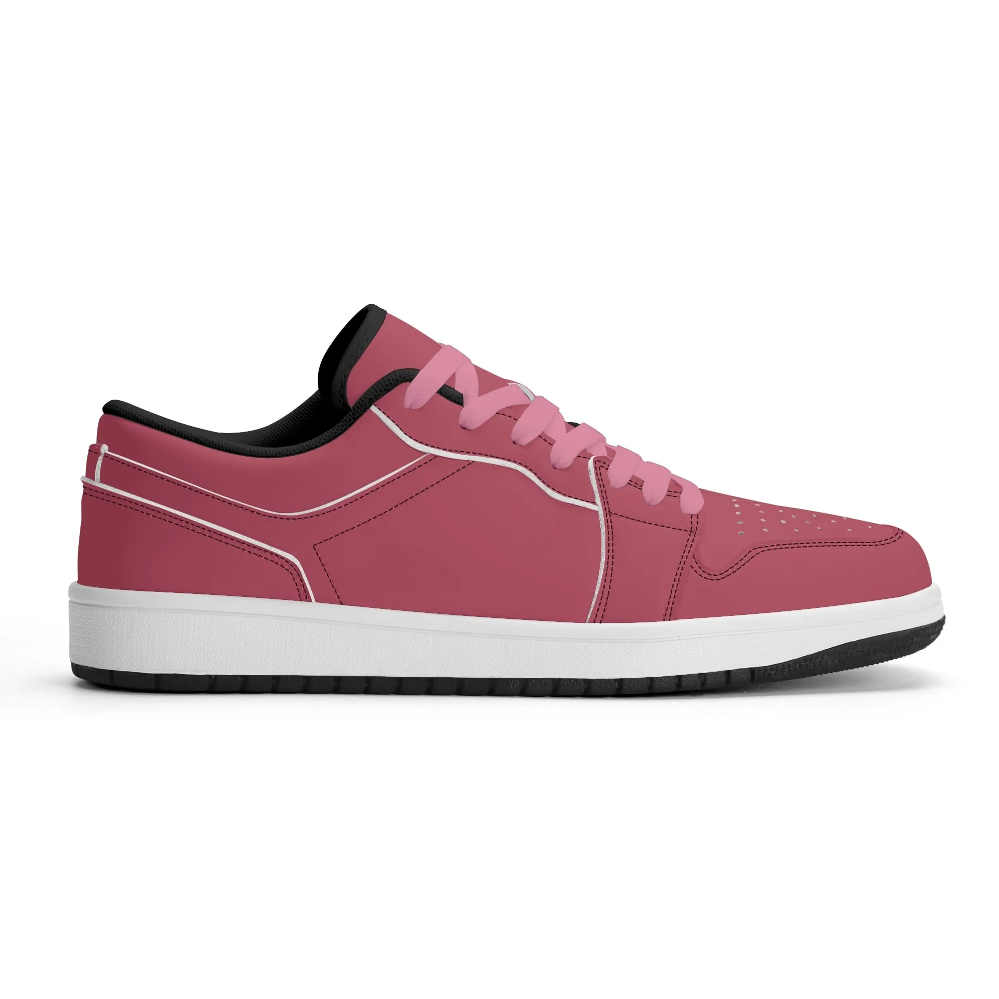 Hippie Pink Low Top Leder Sneaker für Herren