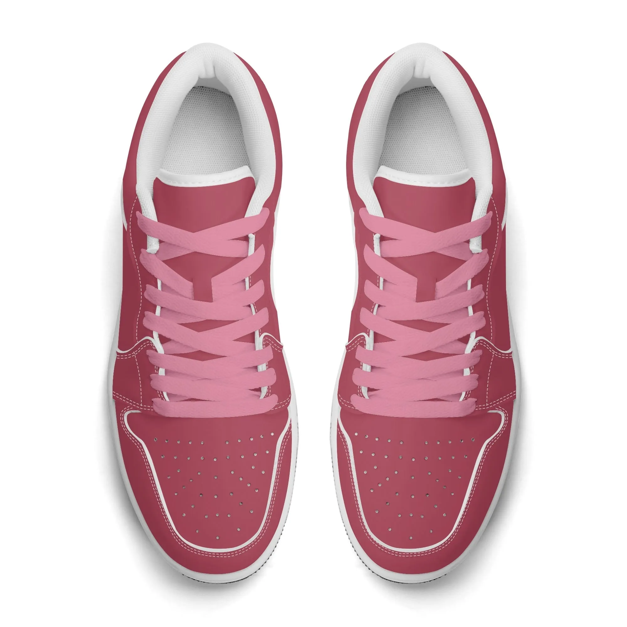 Hippie Pink Low Top Leder Sneaker für Herren