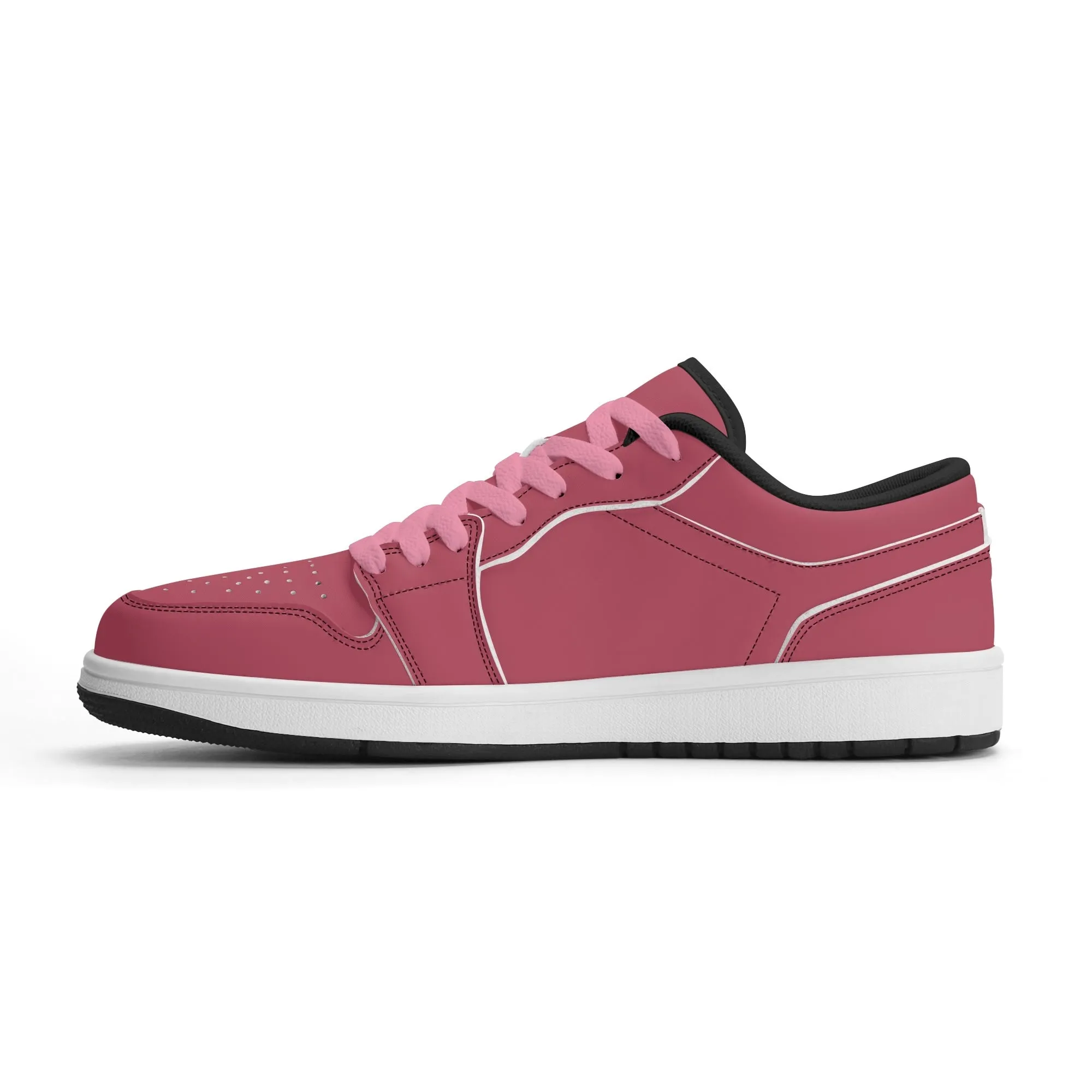 Hippie Pink Low Top Leder Sneaker für Herren