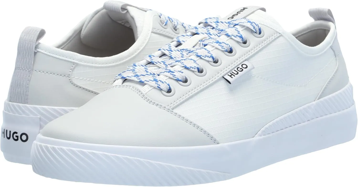 HUGO Men's Ripstop Nylon Low Top Sneaker