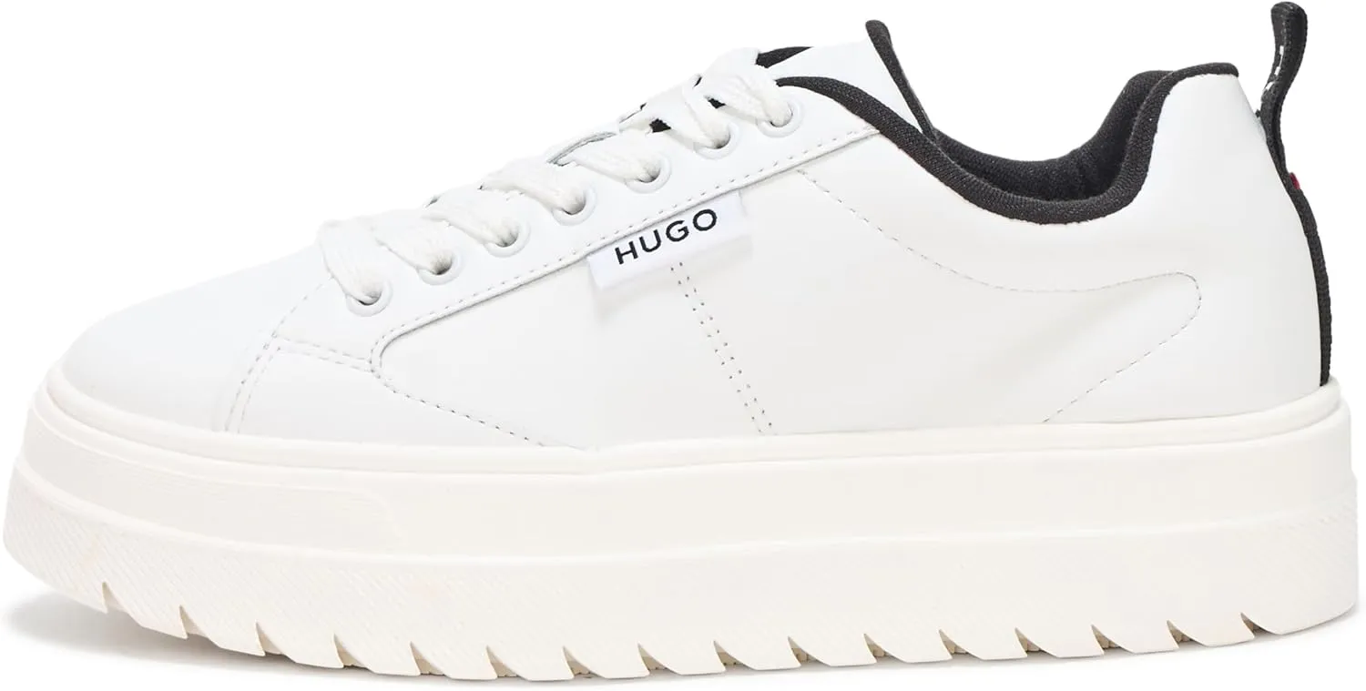 HUGO Women's Lyssa Platform Low Profile Sneaker