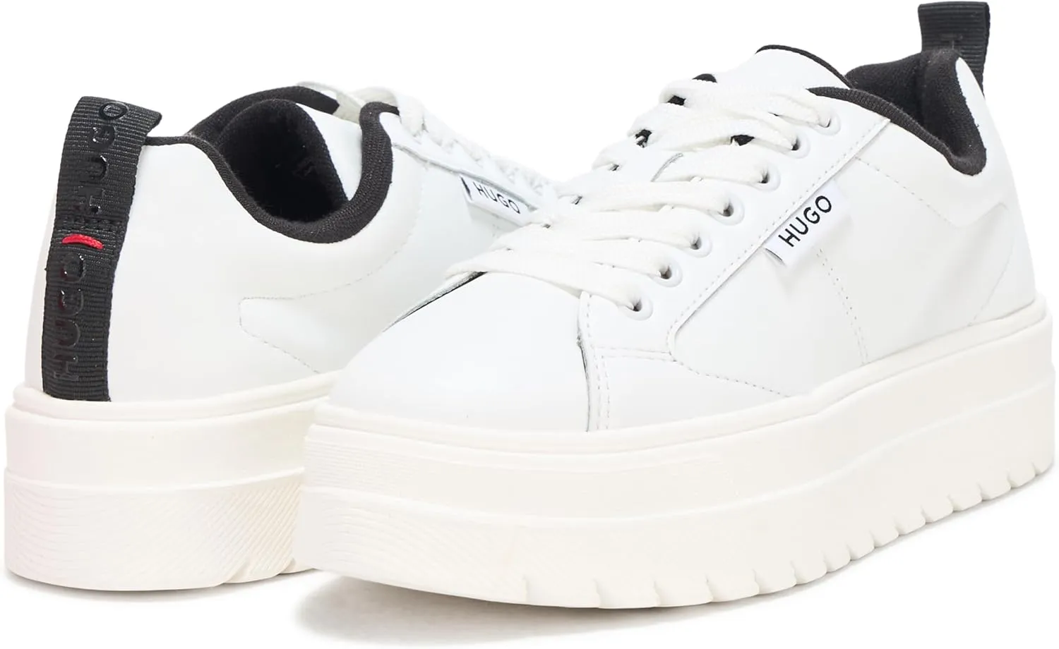 HUGO Women's Lyssa Platform Low Profile Sneaker