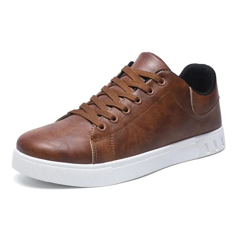 Iconic Leather Low Top Sneaker