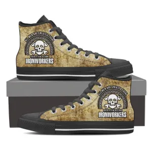 ironworkers ladies high top sneakers