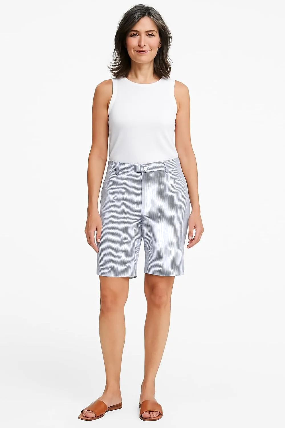 J.Crew Mercantile Women's 9" Frankie Bermuda Chino Short