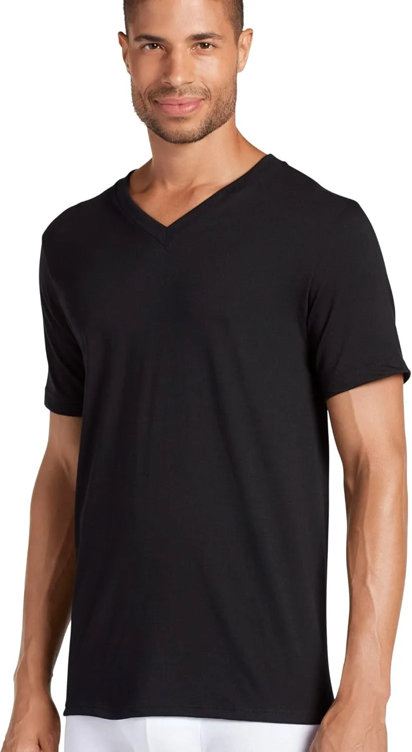 Jockey Men's Undershirt Classic V-Neck Undershirt - 3 Pack