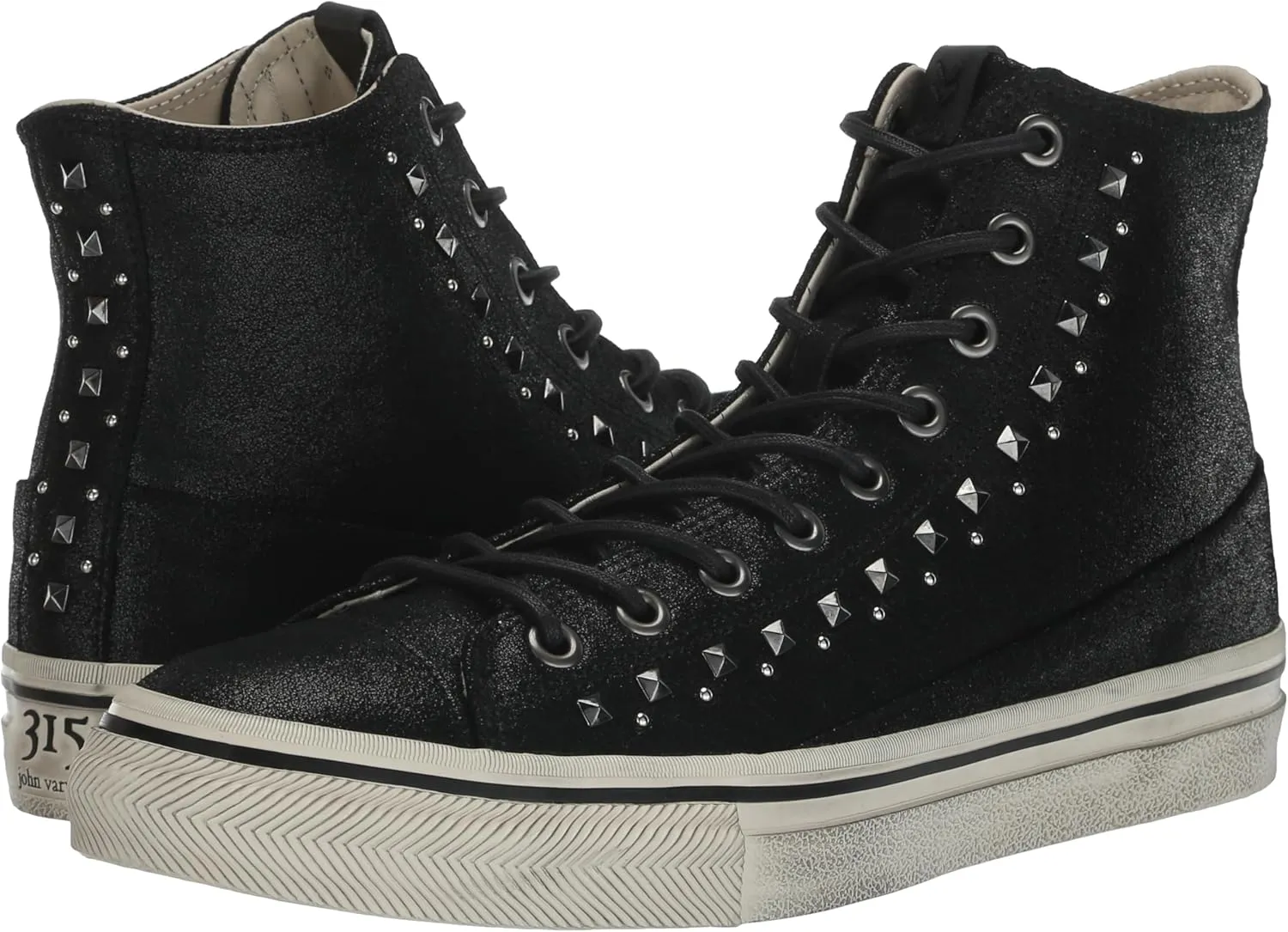 John Varvatos Men's Vulc Multi Stud Sneaker