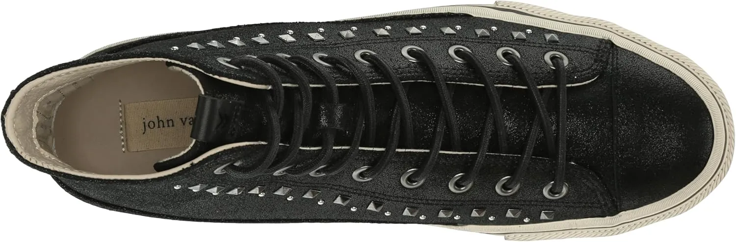John Varvatos Men's Vulc Multi Stud Sneaker