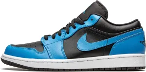 Jordan Mens Air 1 Low 553558 410 Laser Blue - Size 8.5