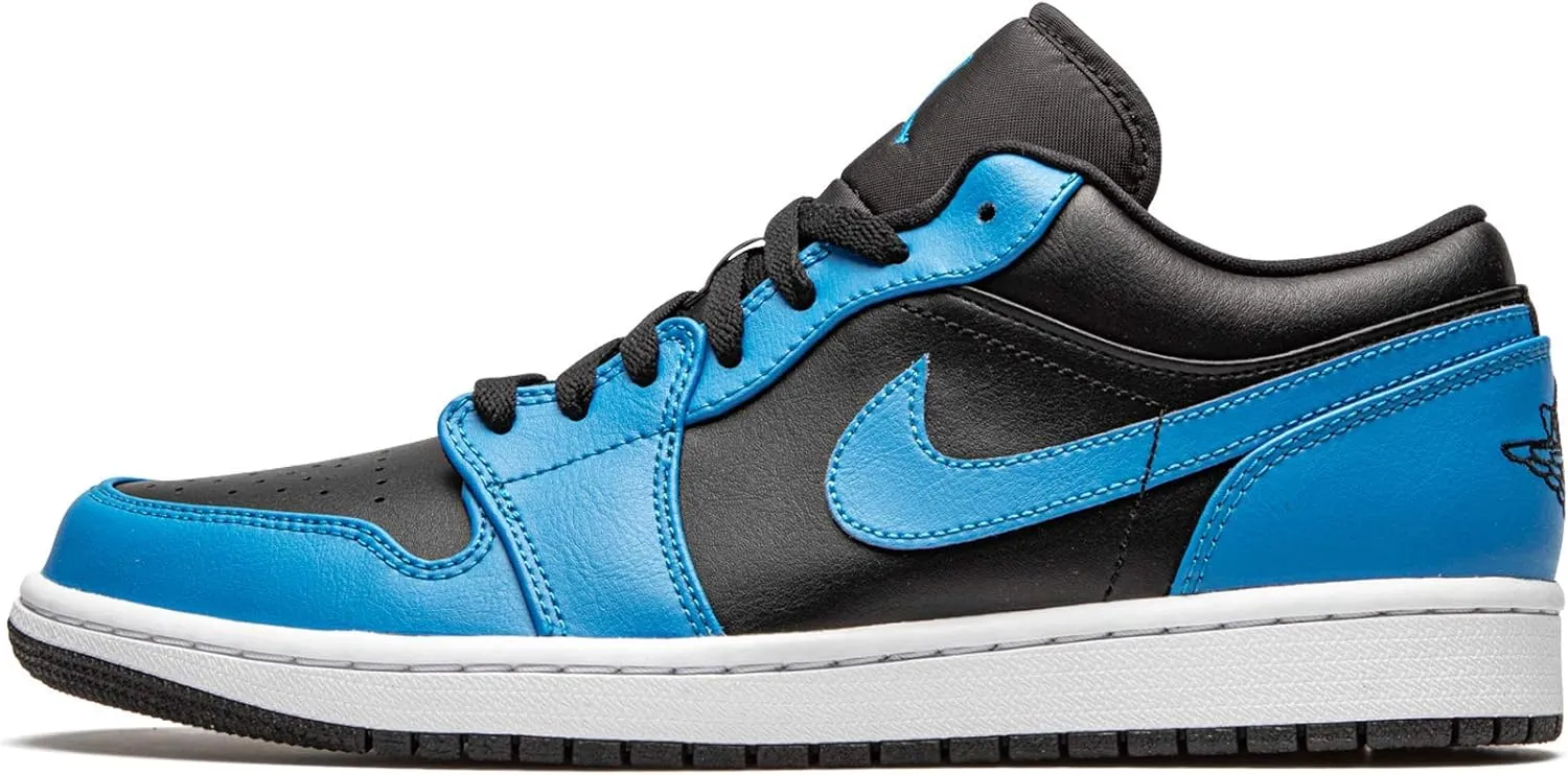 Jordan Mens Air 1 Low 553558 410 Laser Blue - Size 8.5