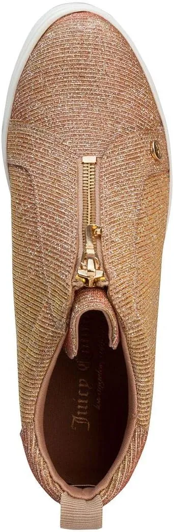 Juicy Couture Women's Platform Wedge Sneakers High-Top Shoes-Journey