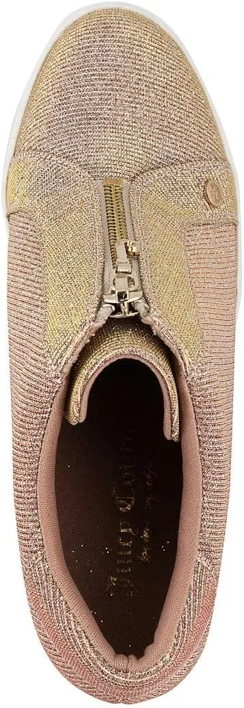 Juicy Couture Women's Platform Wedge Sneakers High-Top Shoes-Journey