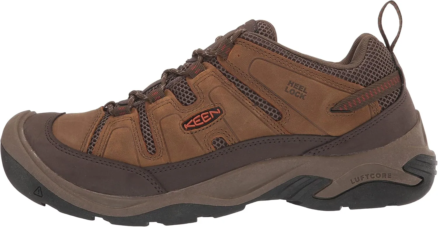 KEEN Men's Circadia Vent Low Height Breathable Hiking Shoes