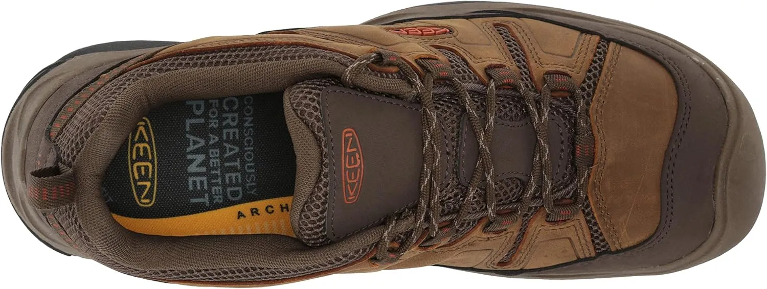 KEEN Men's Circadia Vent Low Height Breathable Hiking Shoes