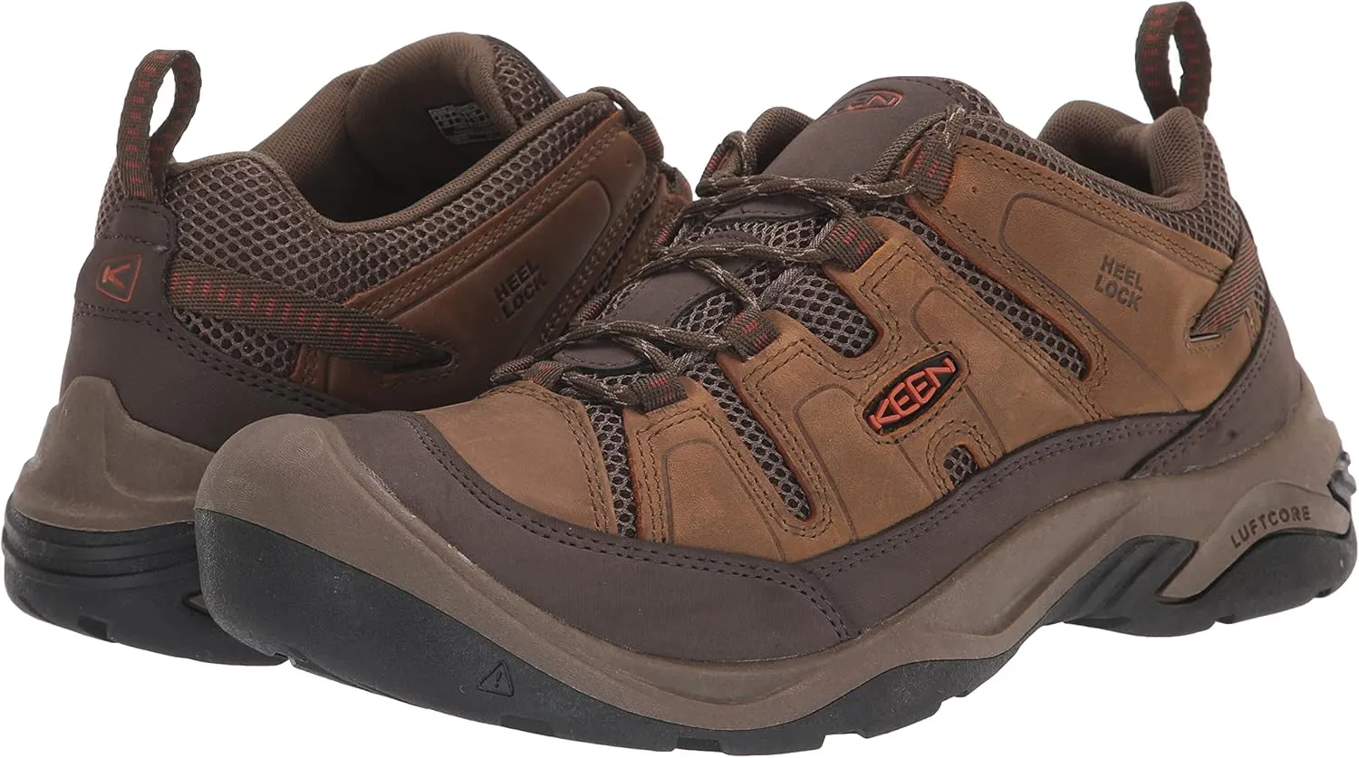 KEEN Men's Circadia Vent Low Height Breathable Hiking Shoes
