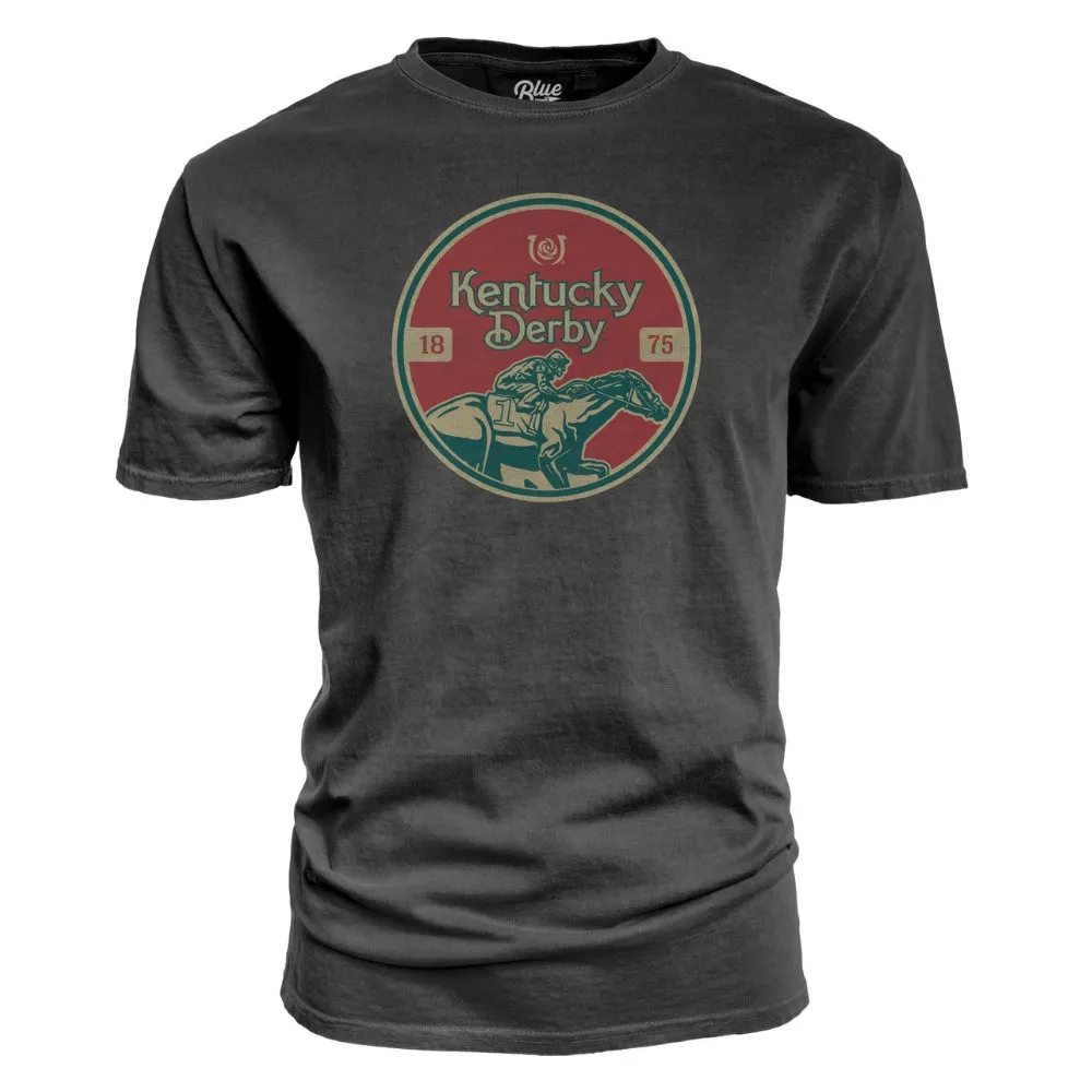 Kentucky Derby Horse and Jockey T-Shirt