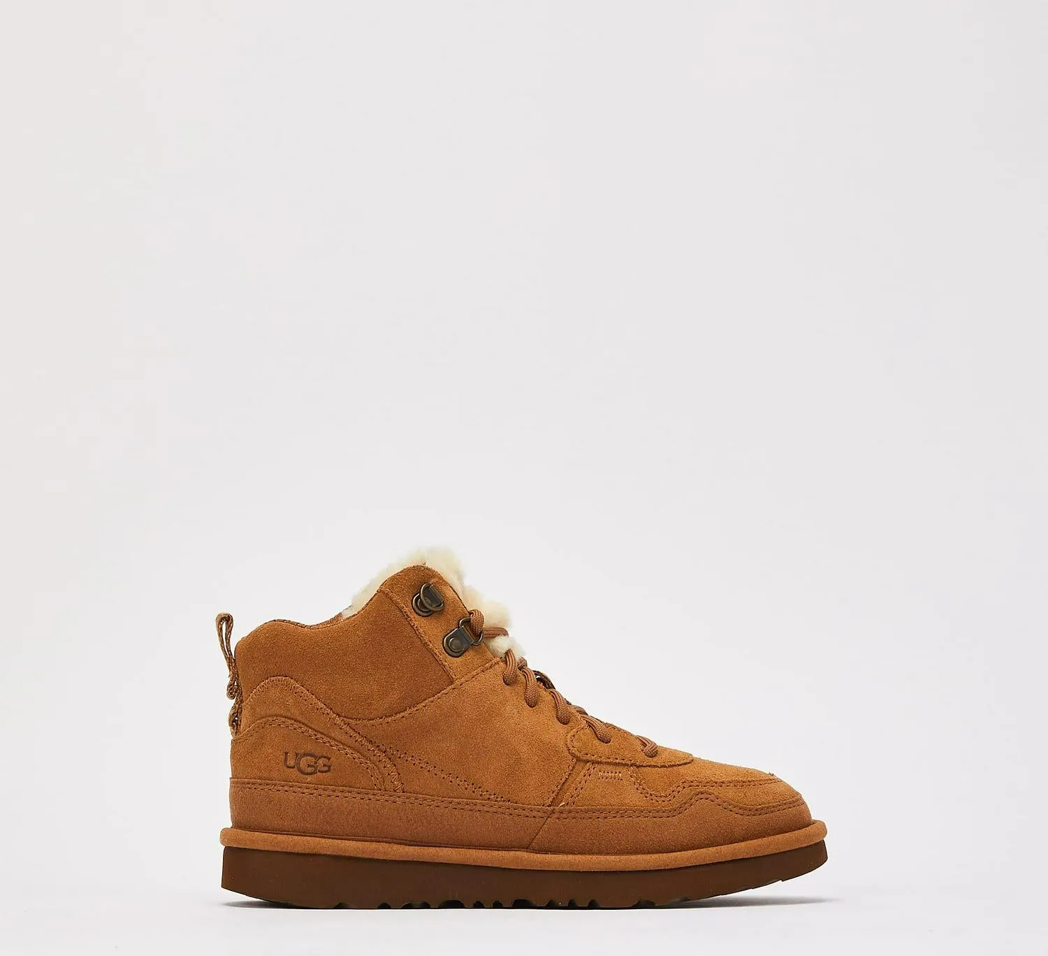Kids UGG Highland Hi Heritage PS Brown Beige 1134550K Sneaker Shoe Trainer