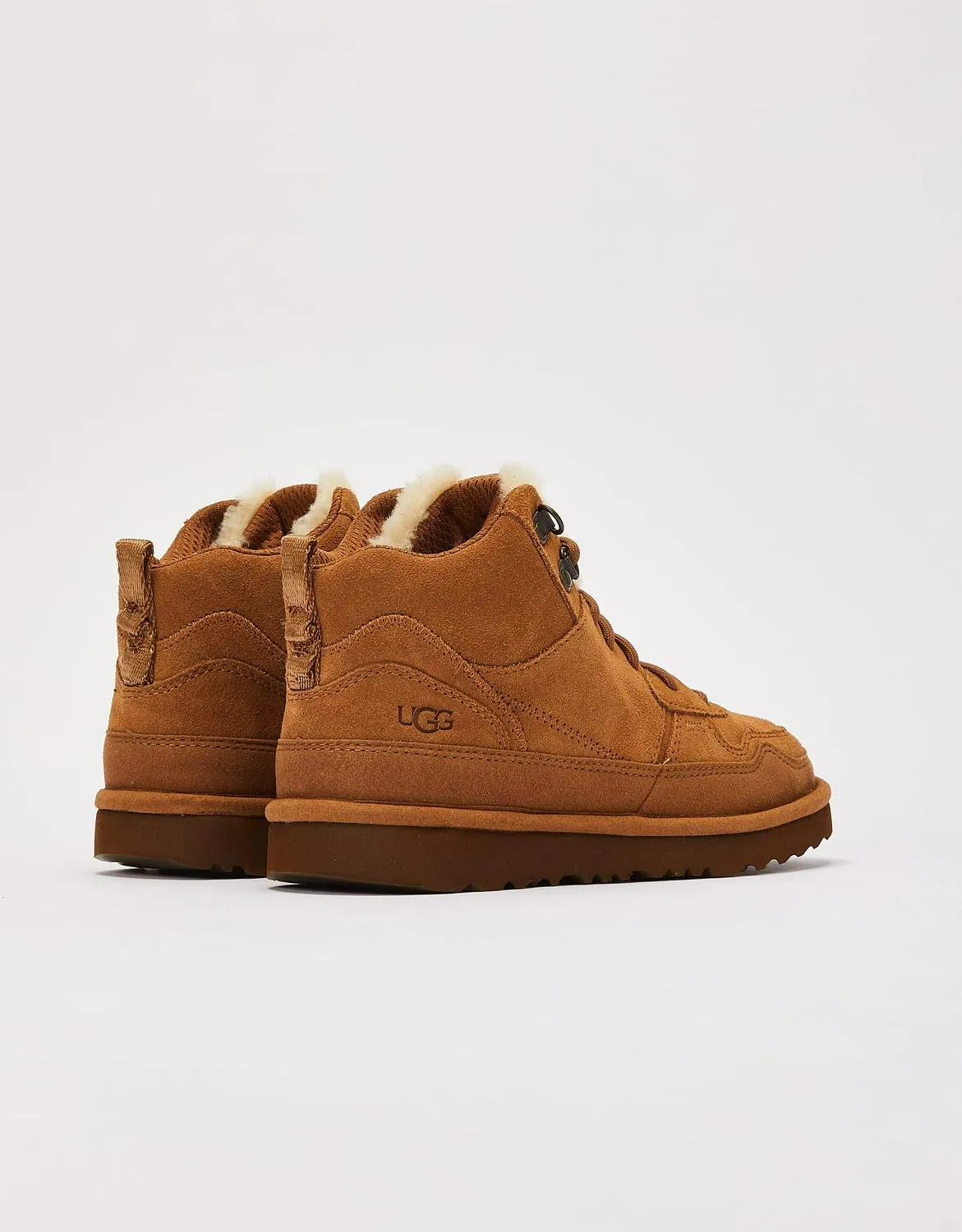 Kids UGG Highland Hi Heritage PS Brown Beige 1134550K Sneaker Shoe Trainer