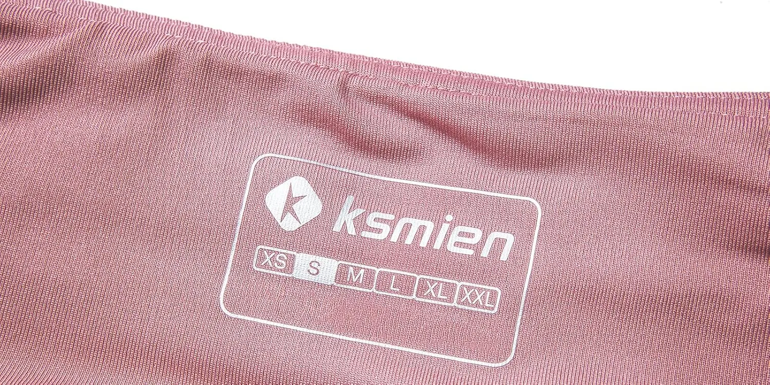 Ksmien Women's 2 in 1 Running Shorts - Lightweight Athletic Workout Gym Yoga Shorts Liner with Phone Pockets