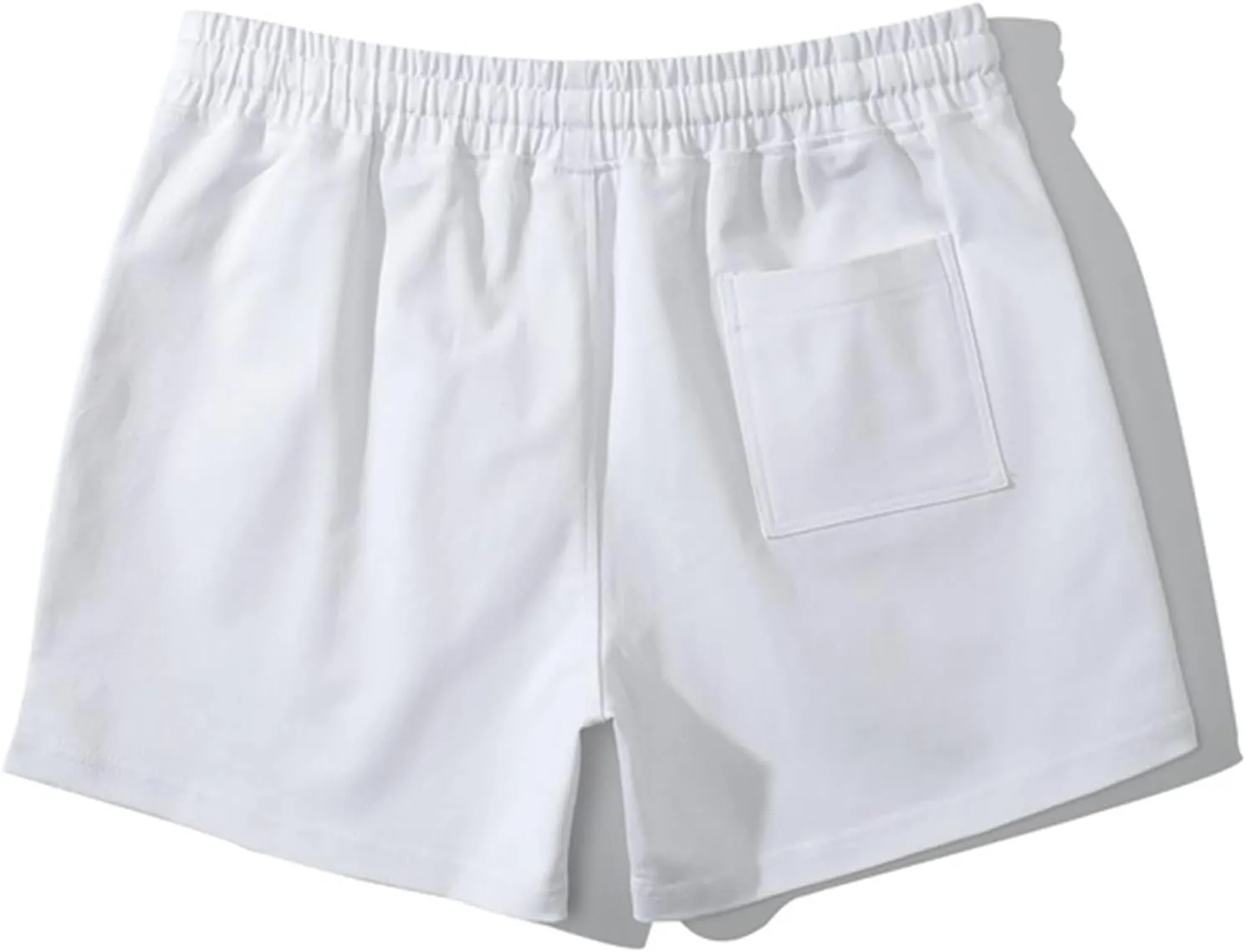 Lastesso Running Shorts Men Casual Flat Front Shorts Cotton Lightweight Running Shorts with Pockets Athletic Shorts Summer