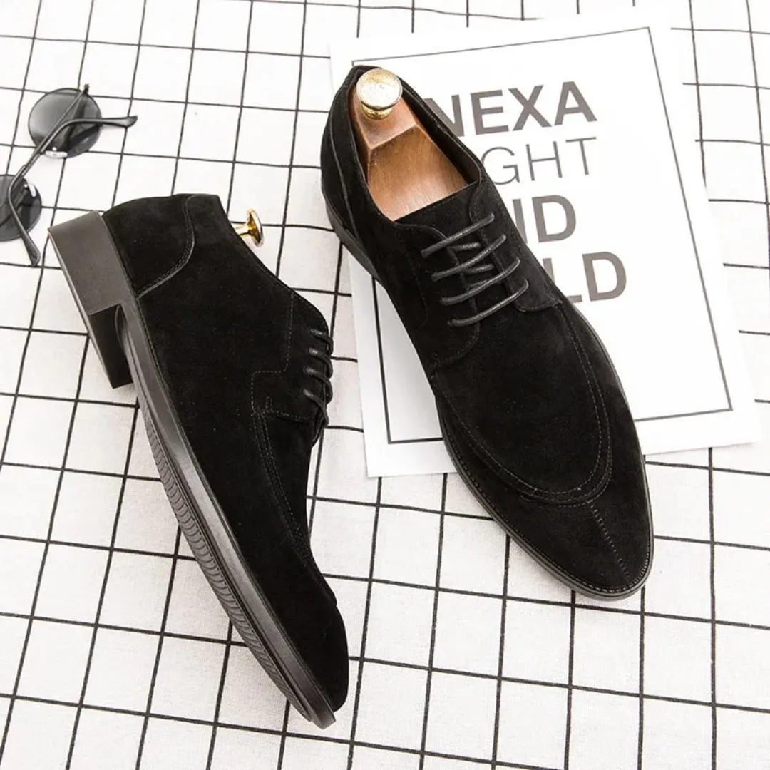 Leonardo Suede Derby Shoes