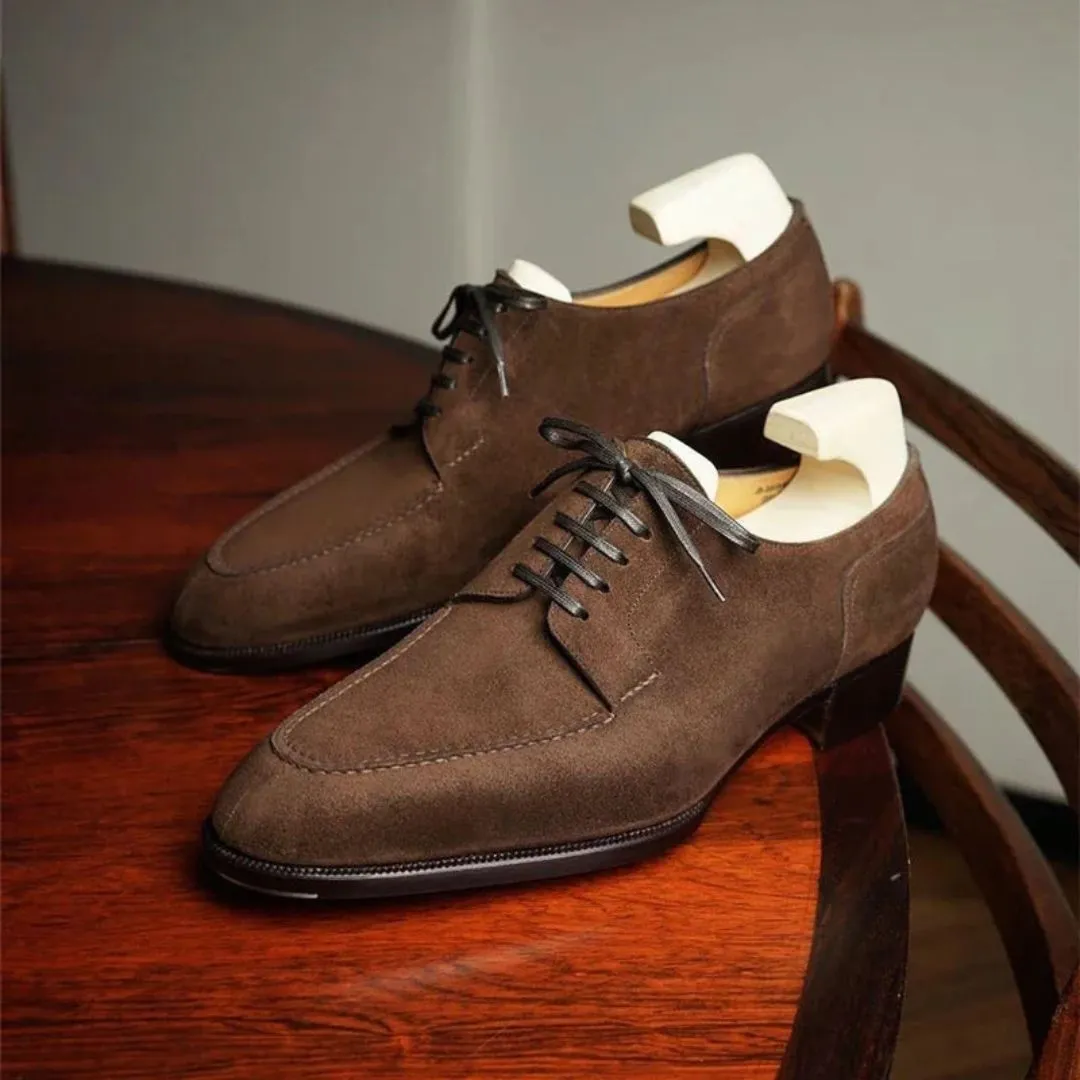 Leonardo Suede Derby Shoes