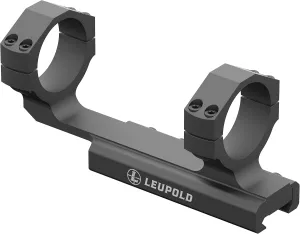 Leupold 111412 Mark 4 HAMR Rife Scope with DeltaPoint and Flat Top Mount, 4X24-Millimeter, Black