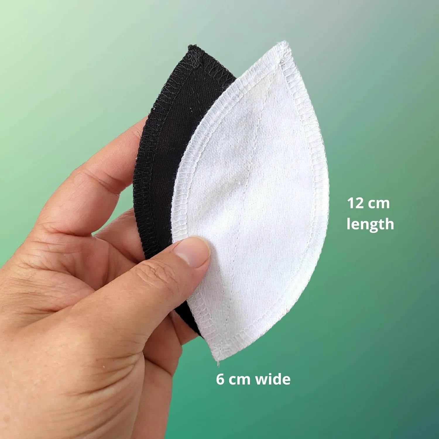 Lilind® 10 Pack Interlabial Pads, Reusable Organic cloth, Washable Menstrual Pads, Zero Waste 100% Cotton Random Flowers