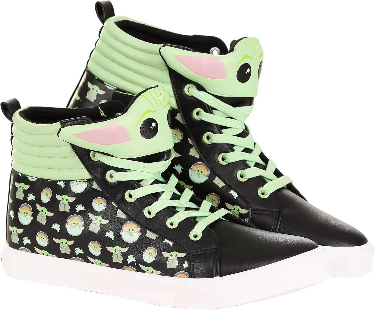 Mandalorian The Child Plush Unisex Adult Shoes High-Top Sneakers