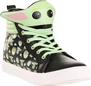 Mandalorian The Child Plush Unisex Adult Shoes High-Top Sneakers