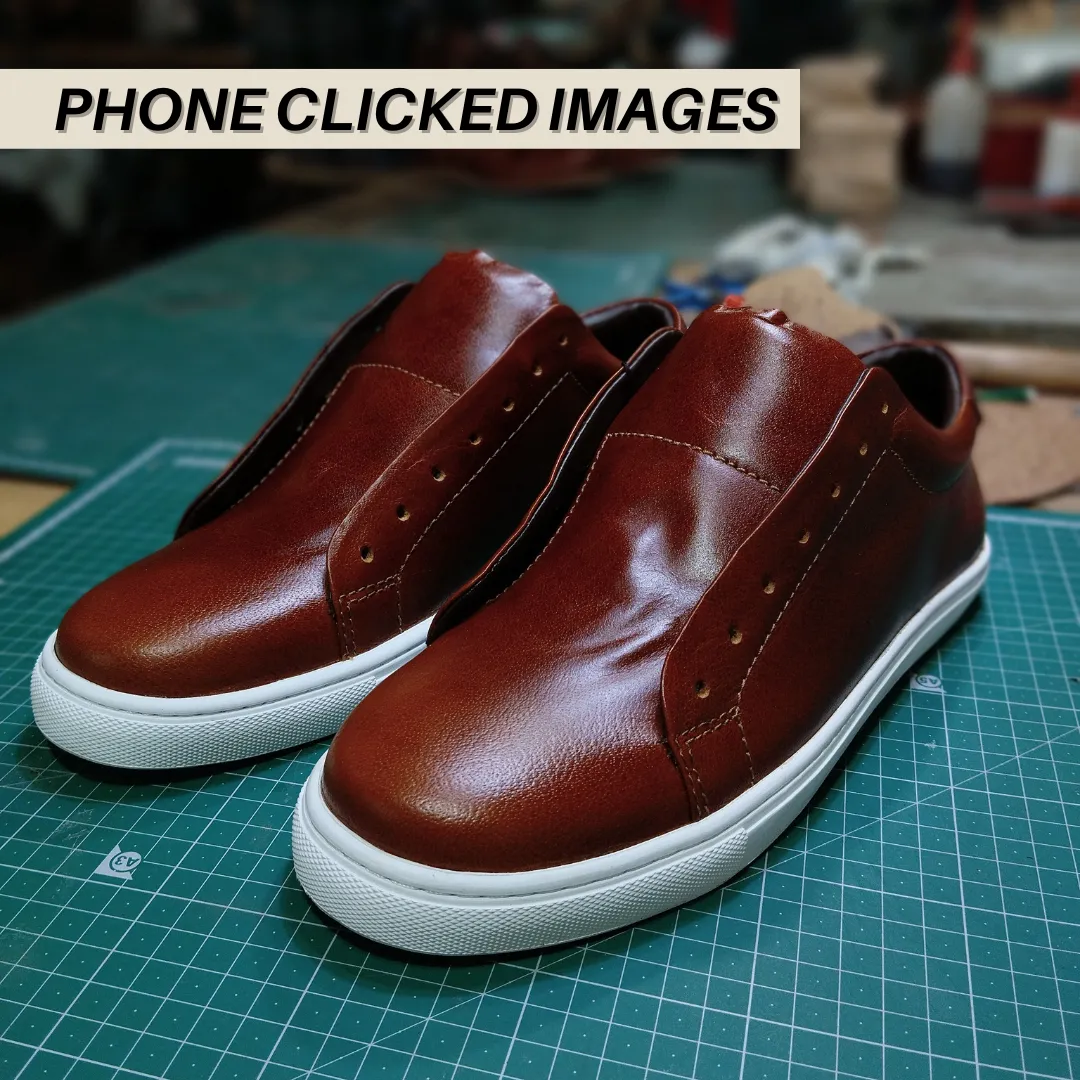 Manhattan Low Top Sneakers (Saddle Tan)