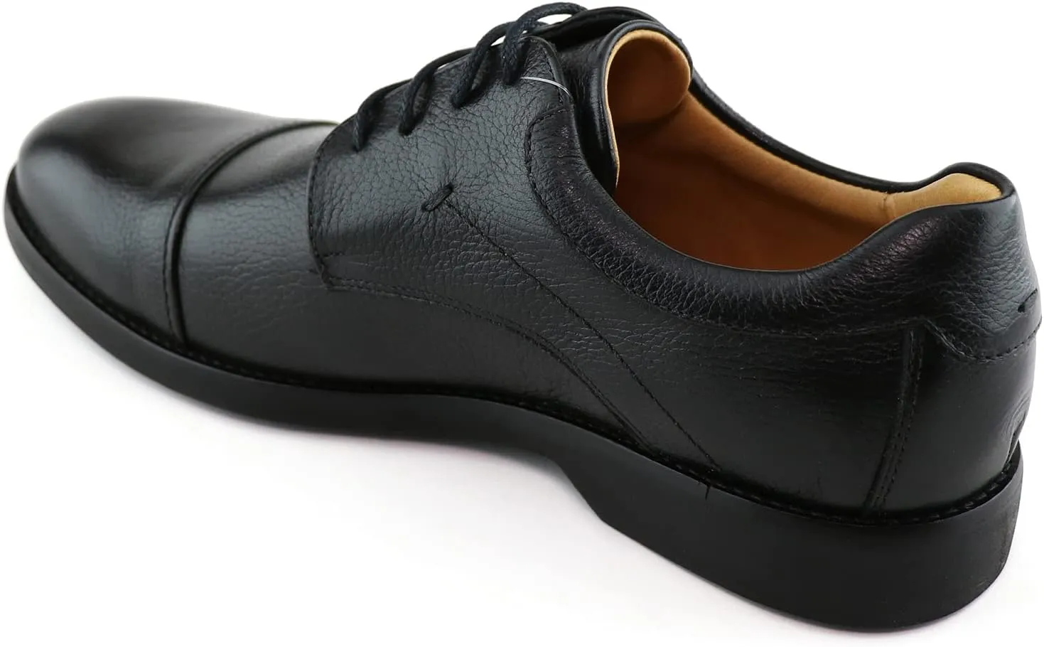 Marc Joseph New York Mens Casual Comfortable Genuine Leather Classic Modern Formal Oxford Dress Business Derby Lace Up Plain Toe Men Shoes