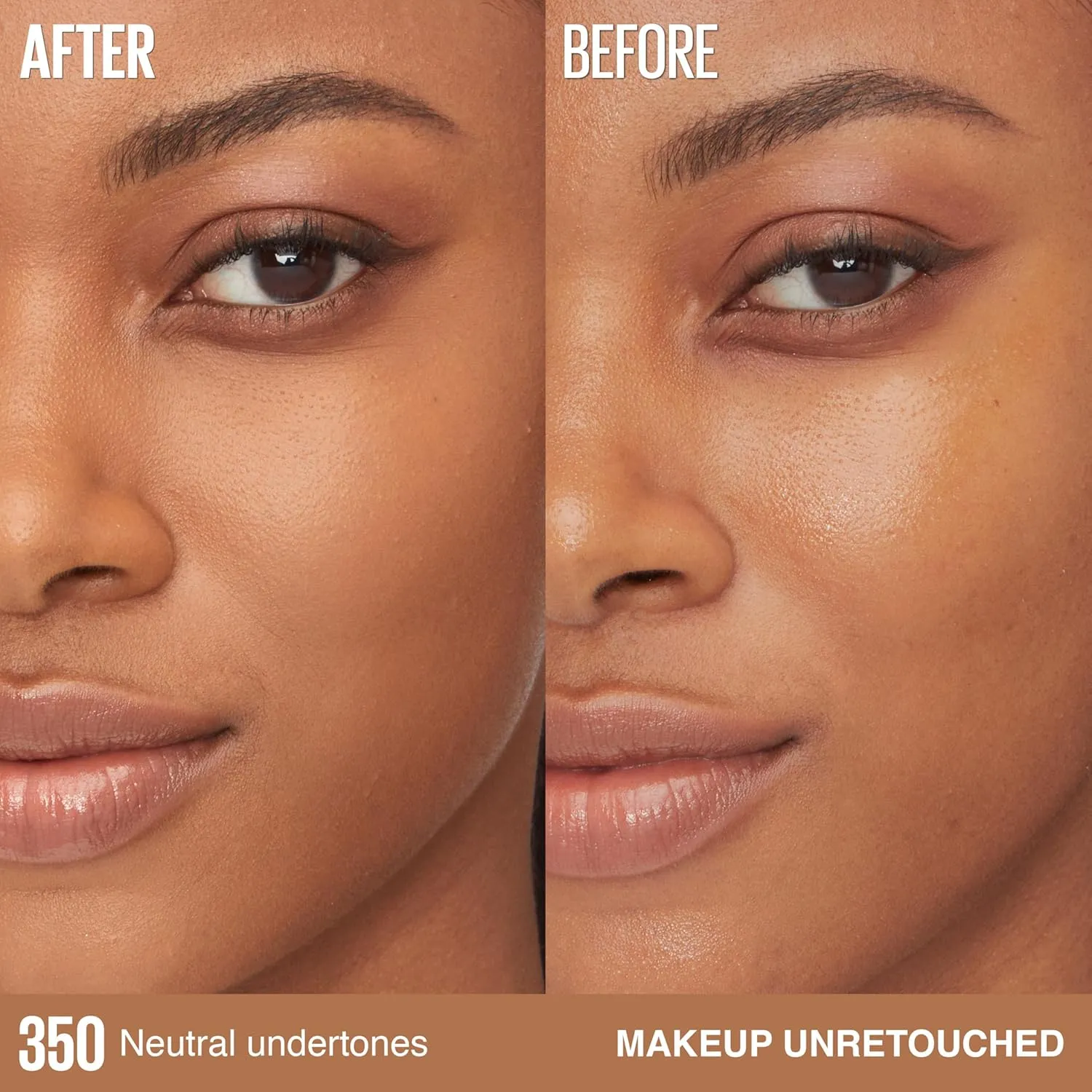 Maybelline Super Stay Lumi-Matte Foundation, Lightweight and Buildable Full Coverage Foundation Makeup For Up To 30HR Wear, 350, 1 Count