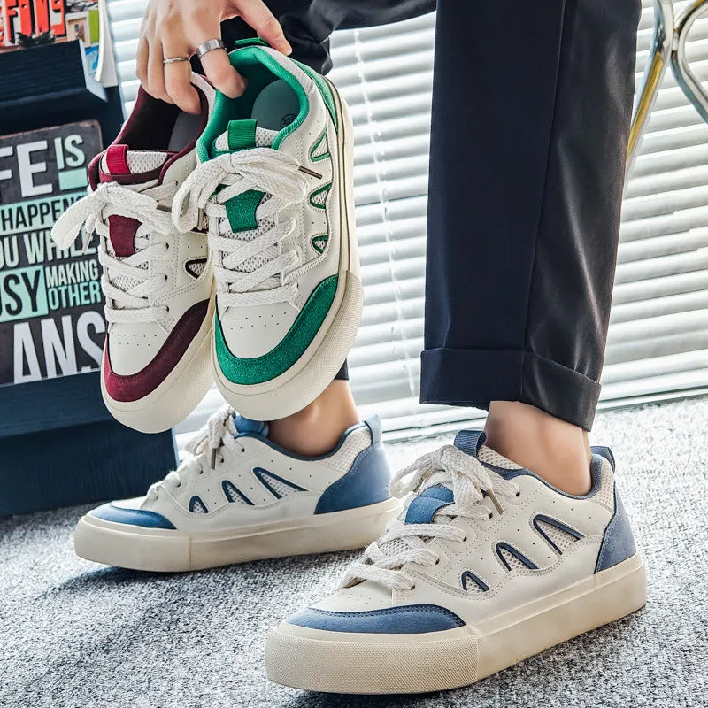 Men Fashion Breathable Flat Casual Sneakers