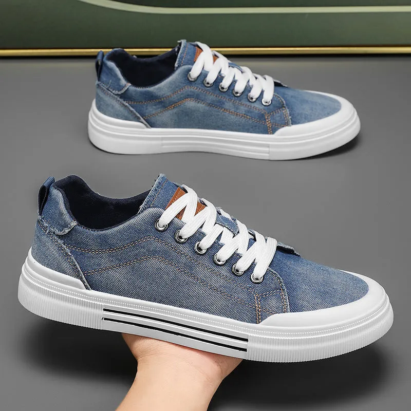 Men's Breathable Canvas Sneakers