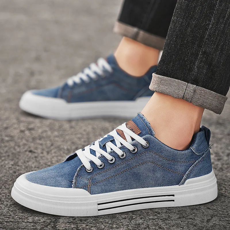 Men's Breathable Canvas Sneakers
