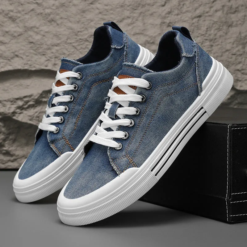 Men's Breathable Canvas Sneakers