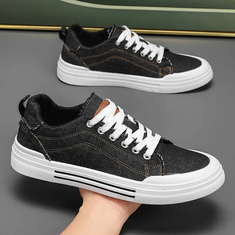 Men's Breathable Canvas Sneakers