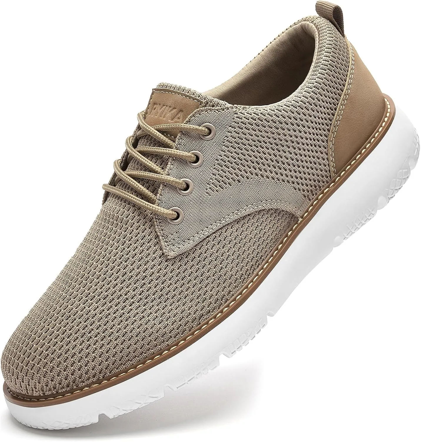 Men's Breathable Mesh Comfortable Business Casual Shoes with Sneakers Design for Long Standing, Office Work, Formal Occasions & Walking