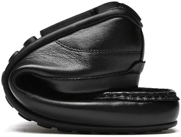 Men's Business Derby Shoes Men Flexural Leather Fashion Dress Sneakers Modern Classic Slip On Oxfords for Men