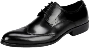 Men's Classic Patent Leather Oxford Dress Shoes - Formal Tuxedo & Office Lace-Up Footwear for Weddings & Business Events