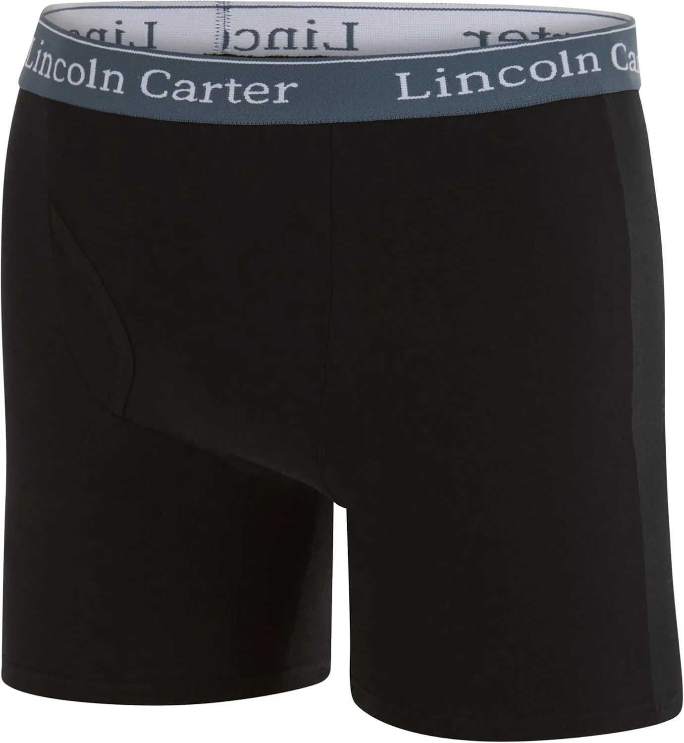 Mens Cotton Stretch Boxer Briefs, Fly/No Fly - Breathable Anti Chafing Tagless Underwear for Men - Multipack