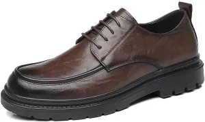 Men's Dress Shoes Men Classic Slip-On Brogue Oxfords Shoes Classic Lace Up Formal Tuxedo Derby Shoes for Men