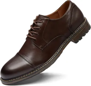 Men's Dress Shoes Oxford Shoes Formal Dress Shoes for Men Business Derby Shoes.