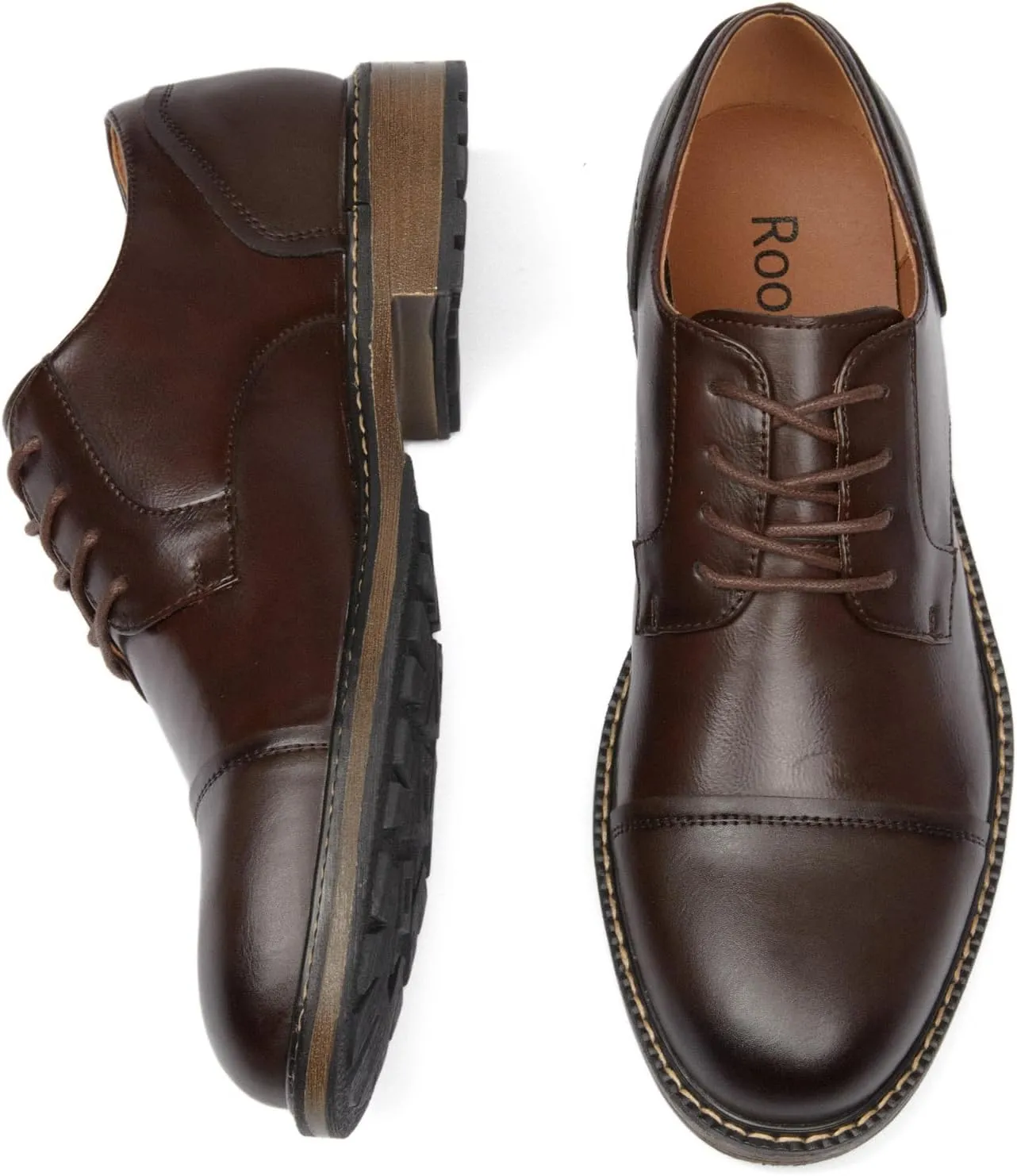 Men's Dress Shoes Oxford Shoes Formal Dress Shoes for Men Business Derby Shoes.