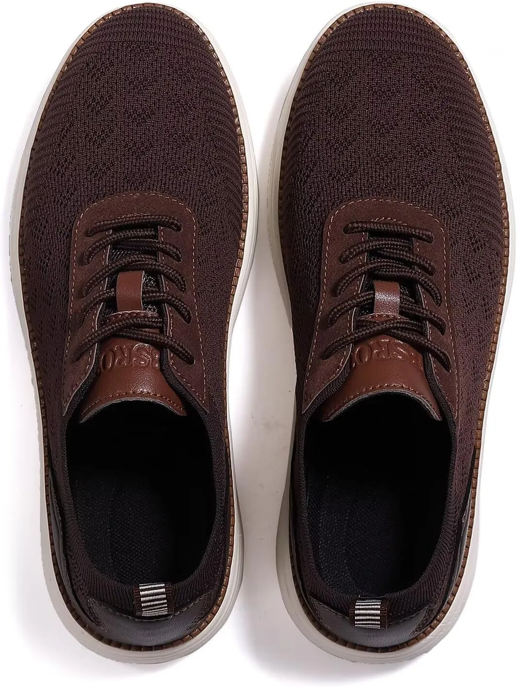 Men's Fashion Dress Sneakers Mesh Oxfords Business Casual Walking Shoes Knit Lightweight Tennis Footwear