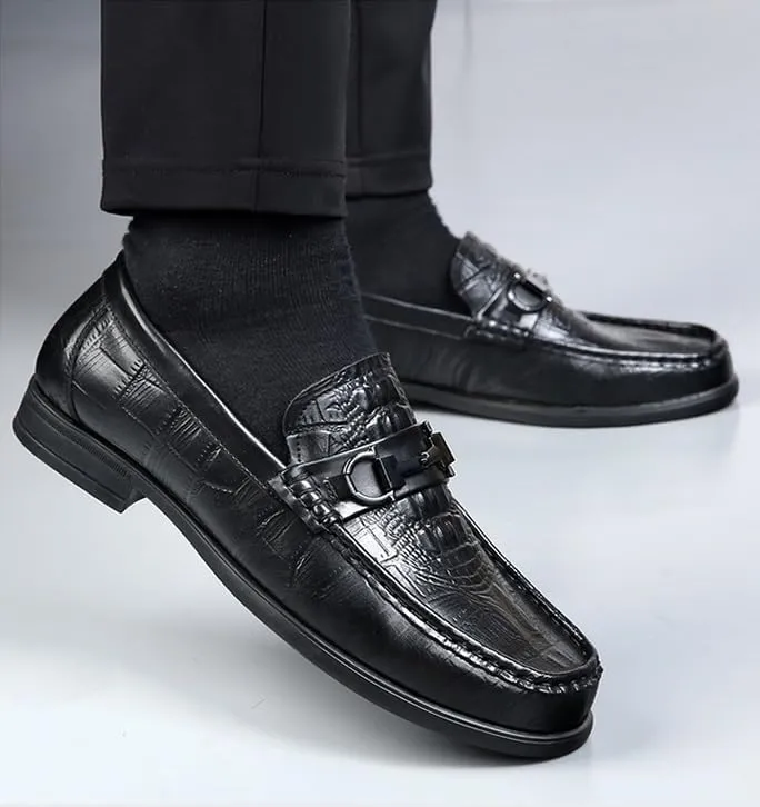 Men's Leather Formal Wedding Dress Shoes Mens Business Casual Fashion Oxfords Wingtip Brogue for Men