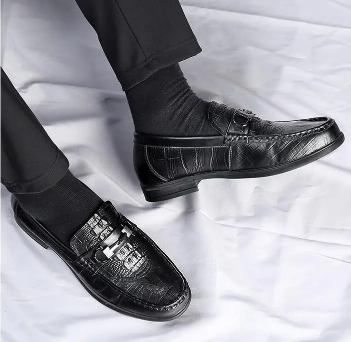 Men's Leather Formal Wedding Dress Shoes Mens Business Casual Fashion Oxfords Wingtip Brogue for Men